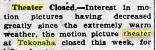 Riviera Theater - 15 Jul 1923 Closed (newer photo)